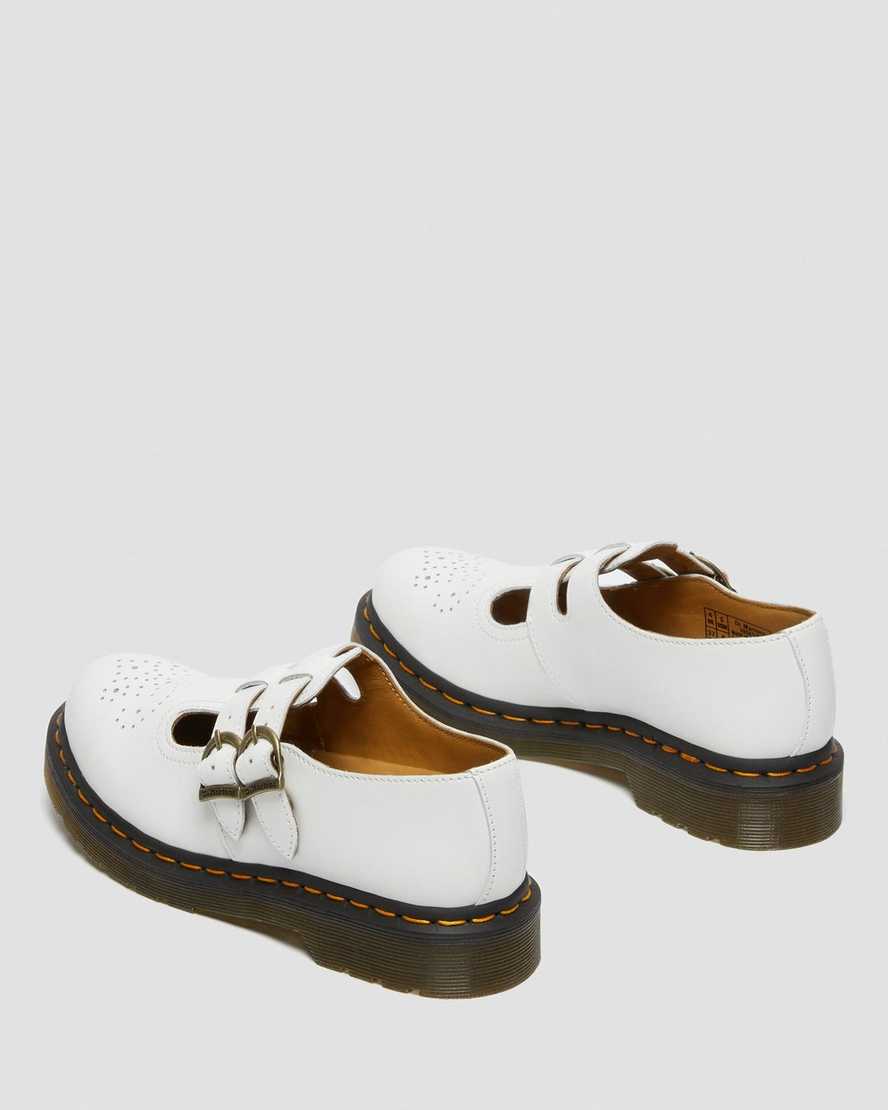 mary janes blancas dr martens 8065 smooth para mujer