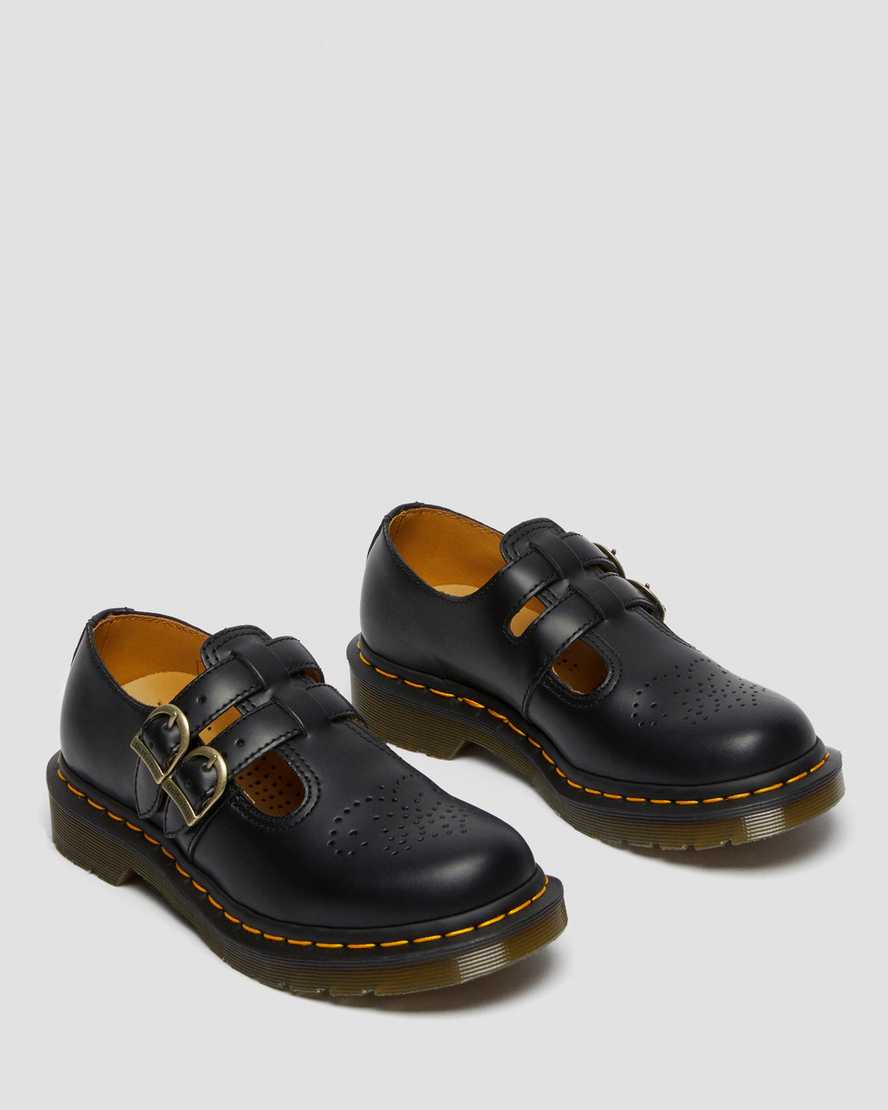 mary janes negras dr martens 8065 smooth para mujer