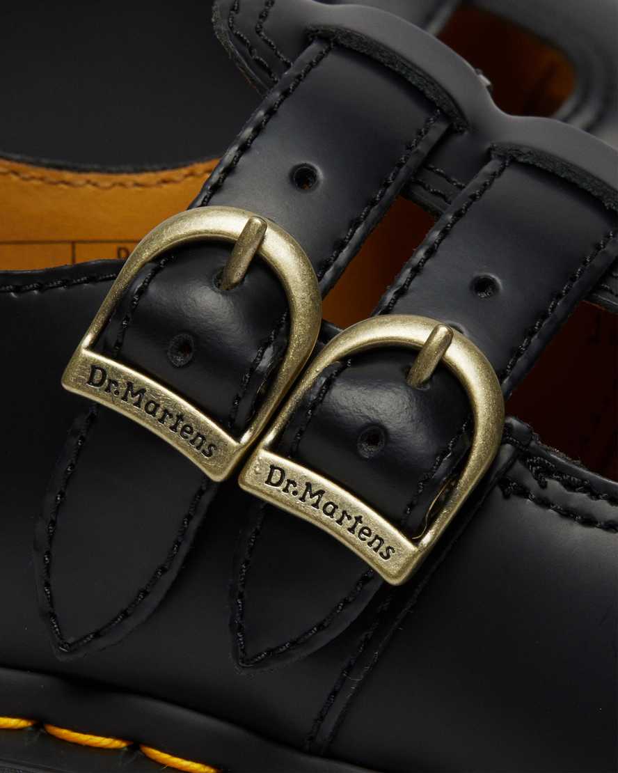 mary janes negras dr martens 8065 smooth para mujer