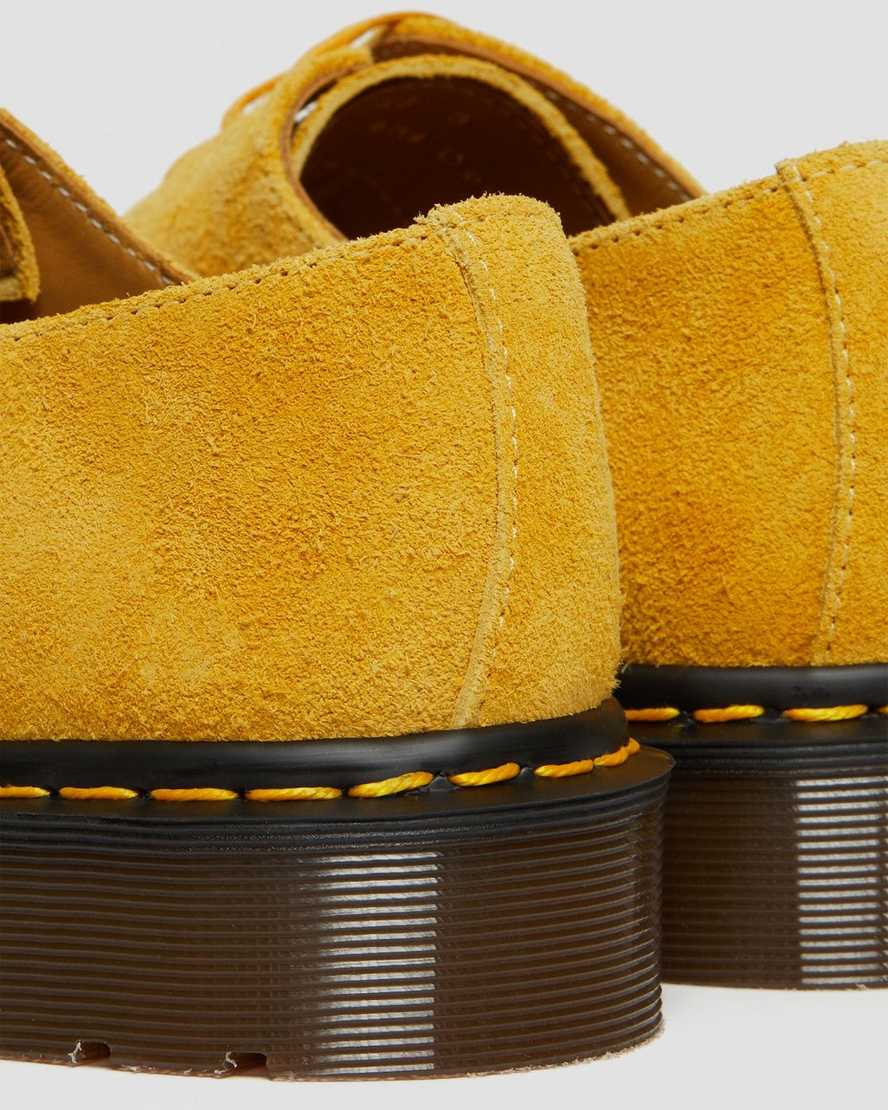 zapatos oxford dr martens 1461 amarillos para mujer fabricados en inglaterra