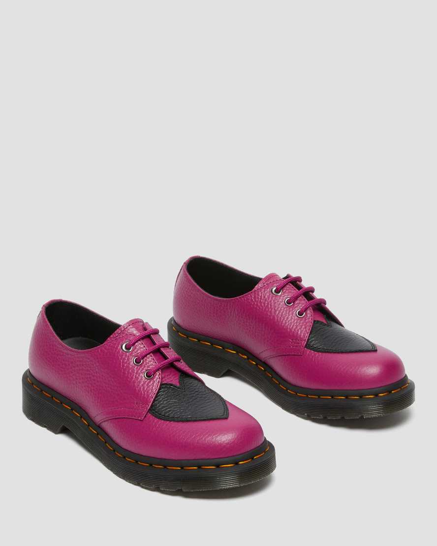 zapatos oxford rosas dr martens 1461 amore para mujer