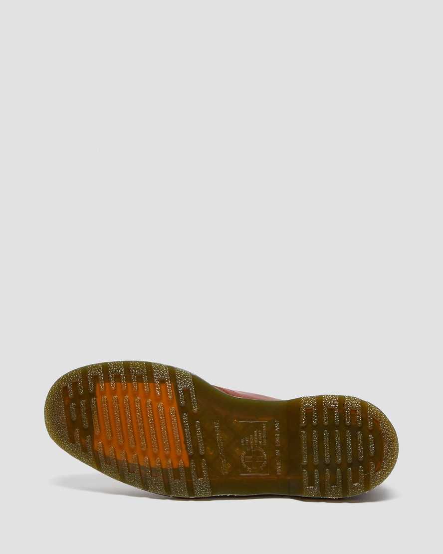 zapatos oxford dr martens 1461 classic oil para mujer color marrón