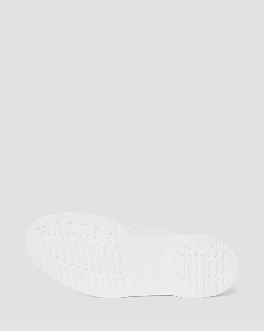 zapatos oxford blancos dr martens 1461 mono smooth para mujer