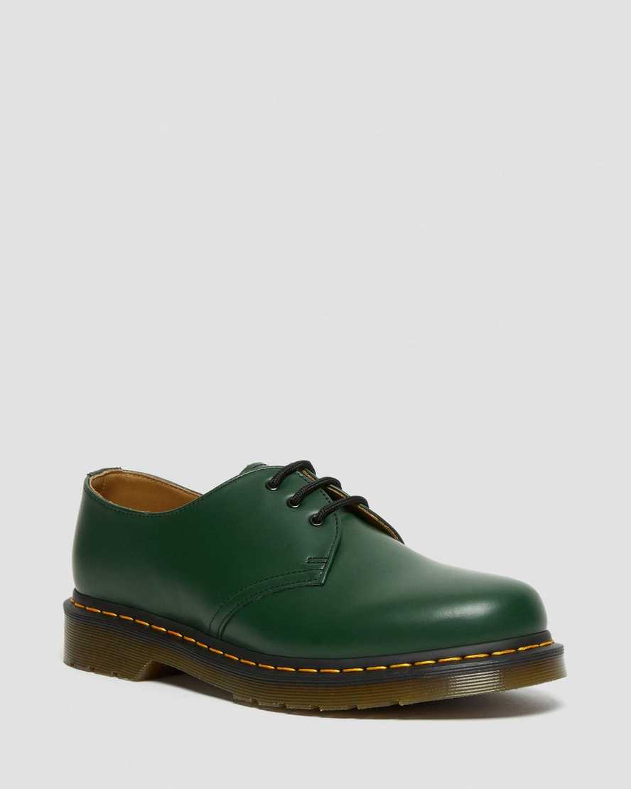 zapatos oxford dr martens 1461 smooth para mujer color verde