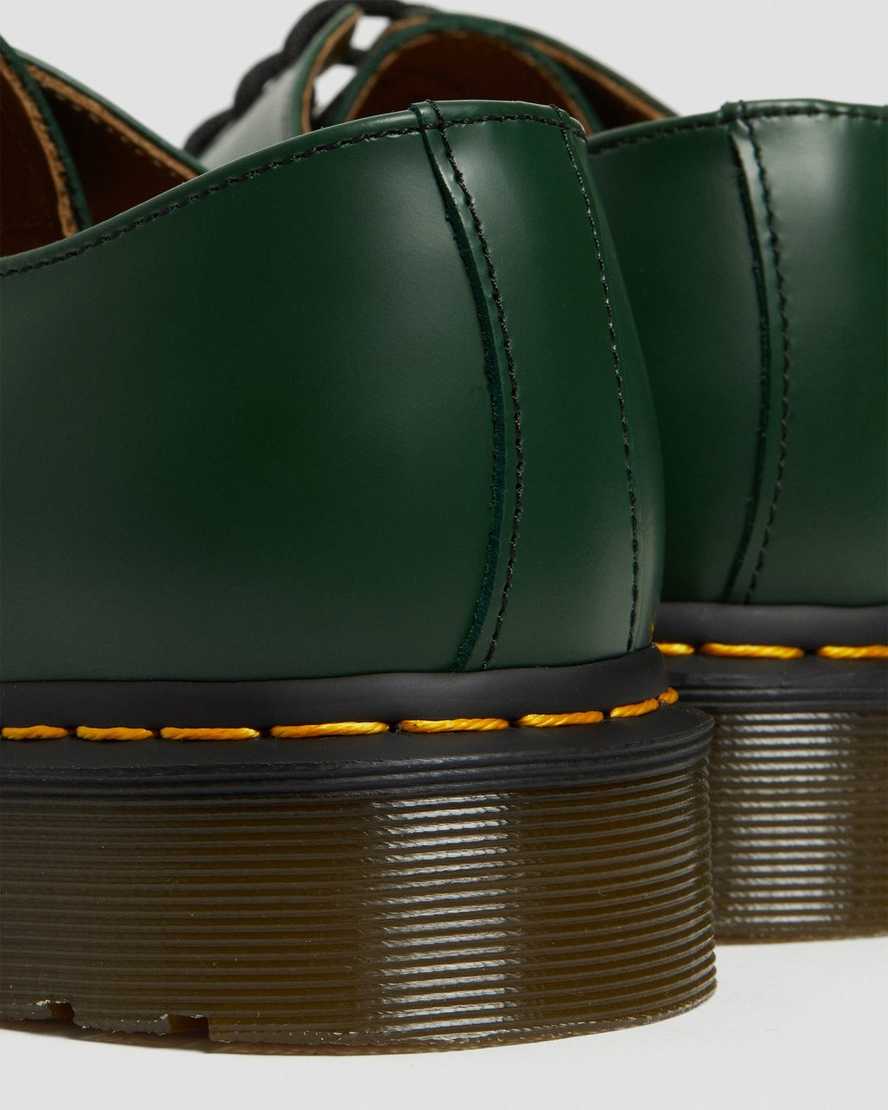 zapatos oxford dr martens 1461 smooth para mujer color verde
