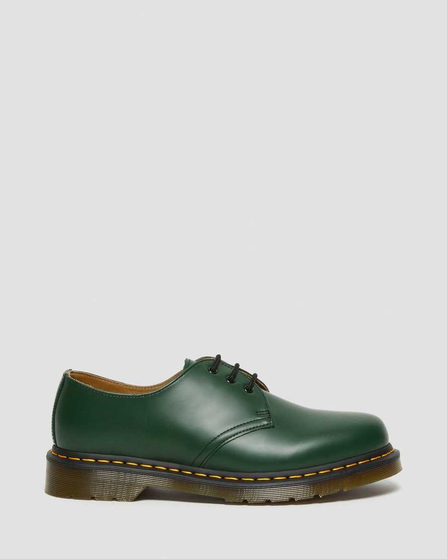 zapatos oxford dr martens 1461 smooth para mujer color verde