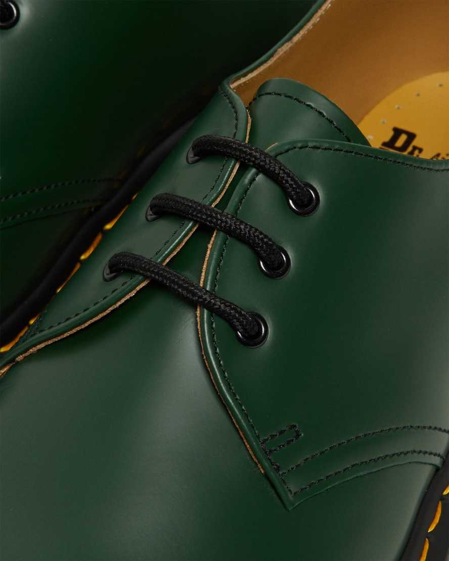 zapatos oxford dr martens 1461 smooth para mujer color verde