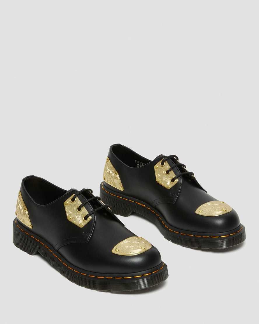 zapatos oxford negros dr martens king nerd 1461 para mujer