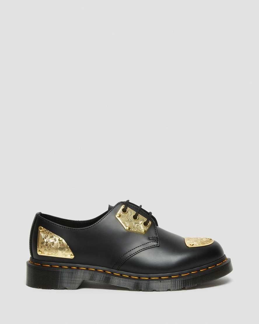 zapatos oxford negros dr martens king nerd 1461 para mujer