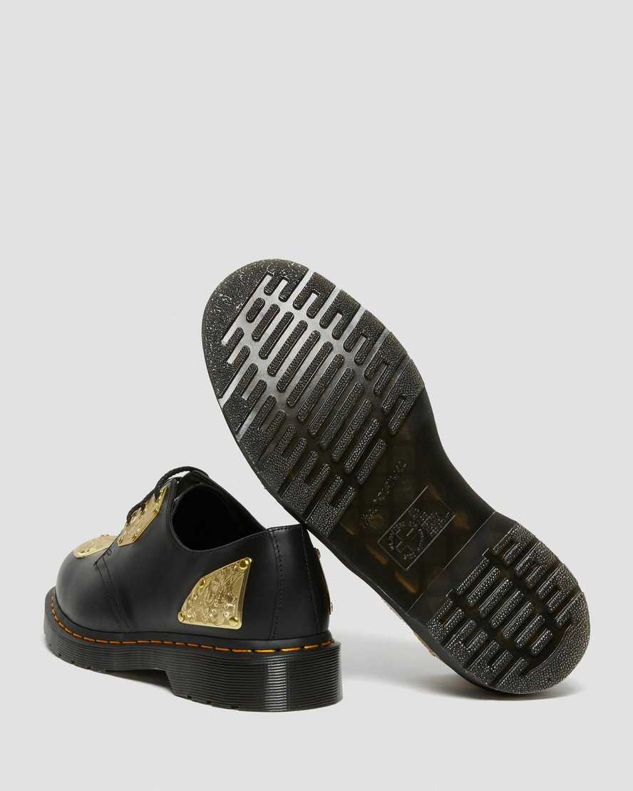 zapatos oxford negros dr martens king nerd 1461 para mujer