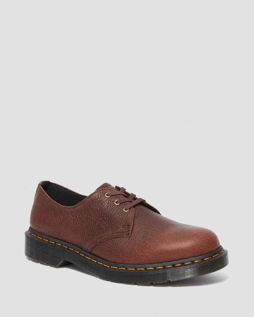 zapatos oxford dr martens 1461 ambassador para mujer en color marrón