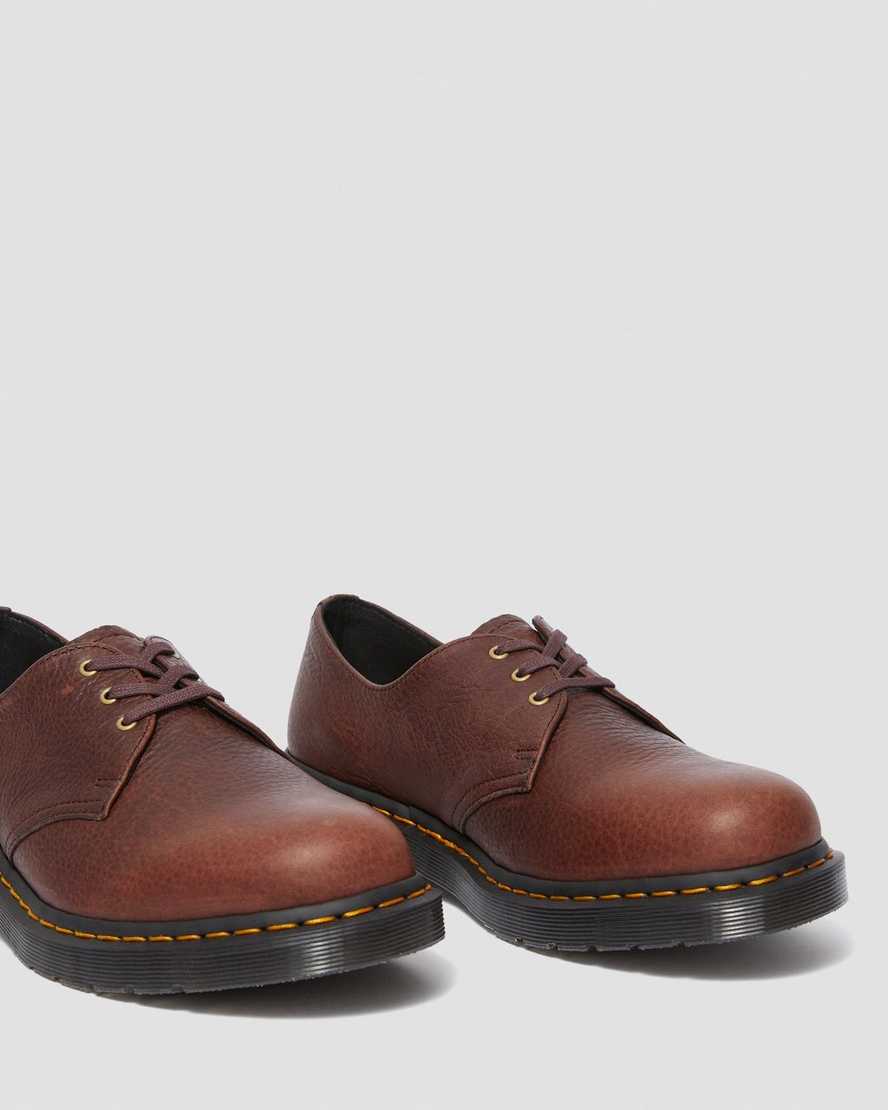 zapatos oxford dr martens 1461 ambassador para mujer en color marrón