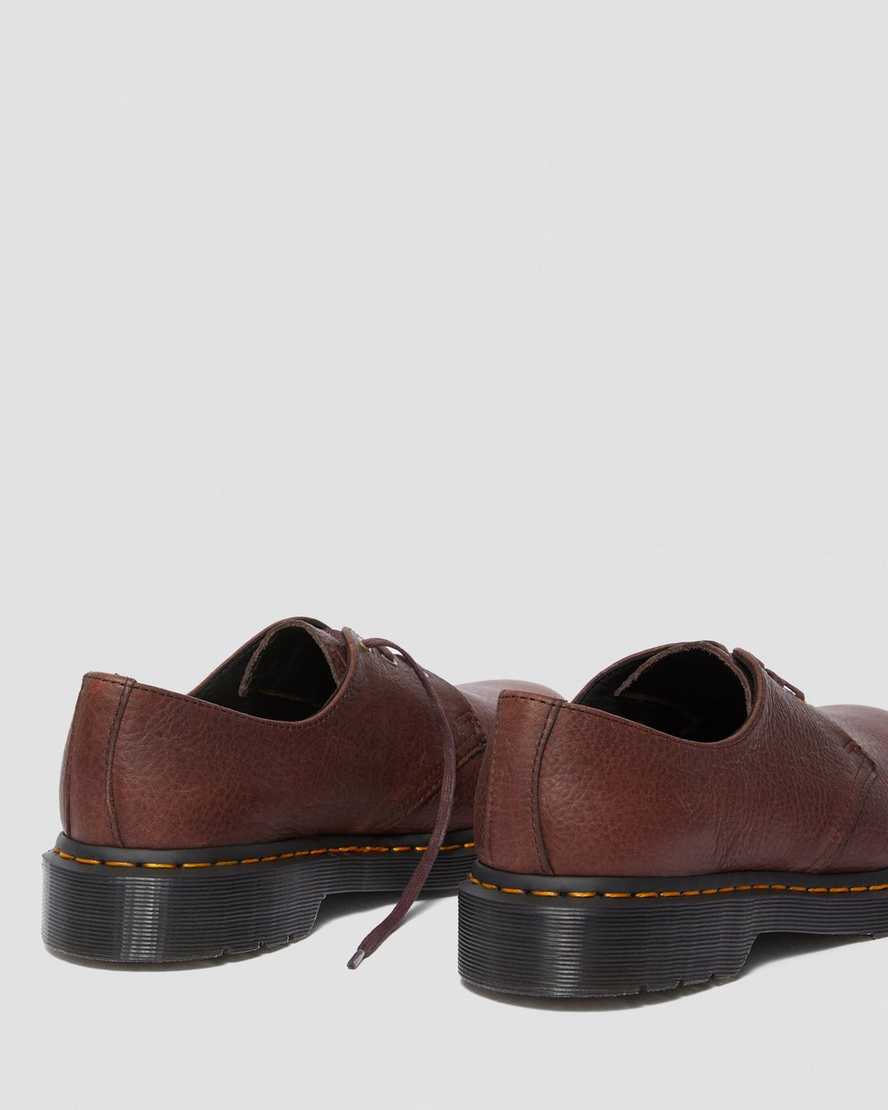 zapatos oxford dr martens 1461 ambassador para mujer en color marrón