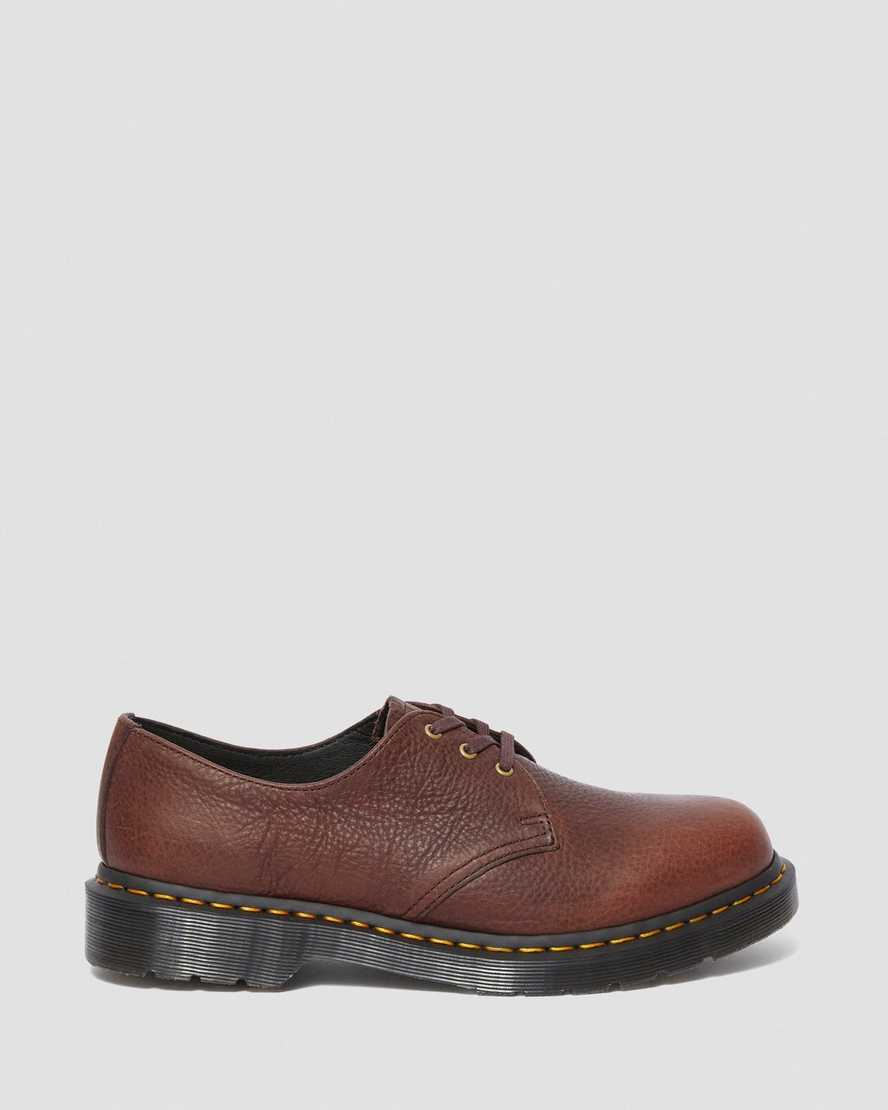 zapatos oxford dr martens 1461 ambassador para mujer en color marrón