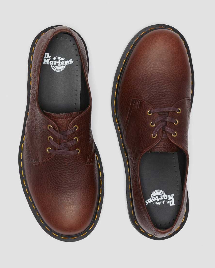 zapatos oxford dr martens 1461 ambassador para mujer en color marrón