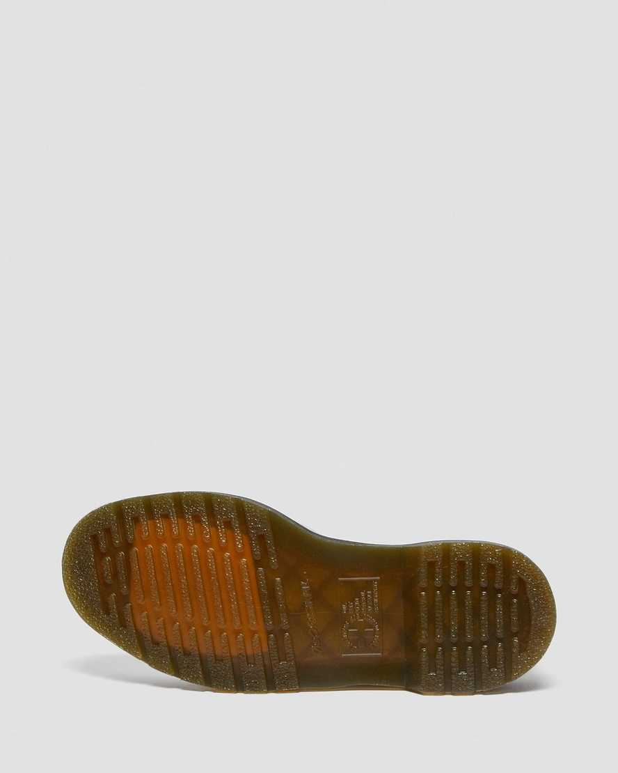 zapatos oxford blancos dr martens 1461 de charol para mujer