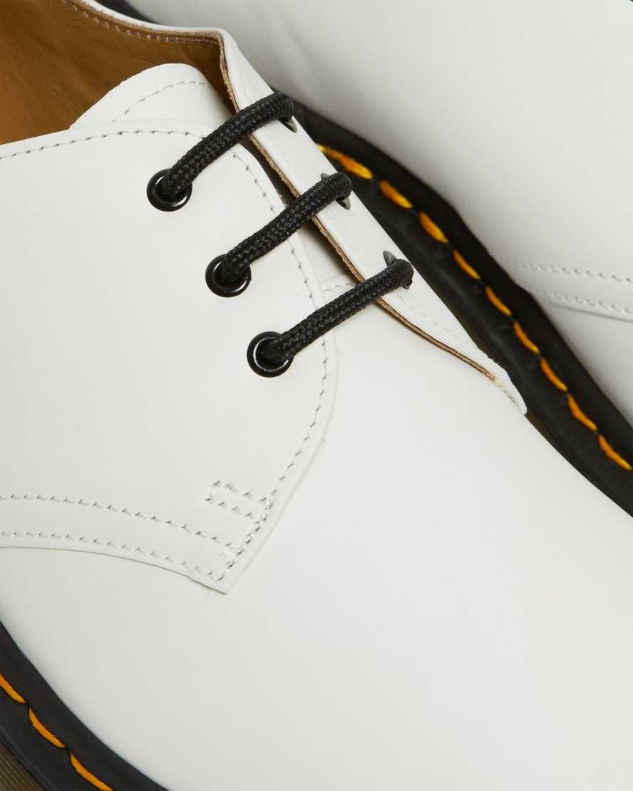 zapatos oxford blancos dr martens 1461 smooth para mujer