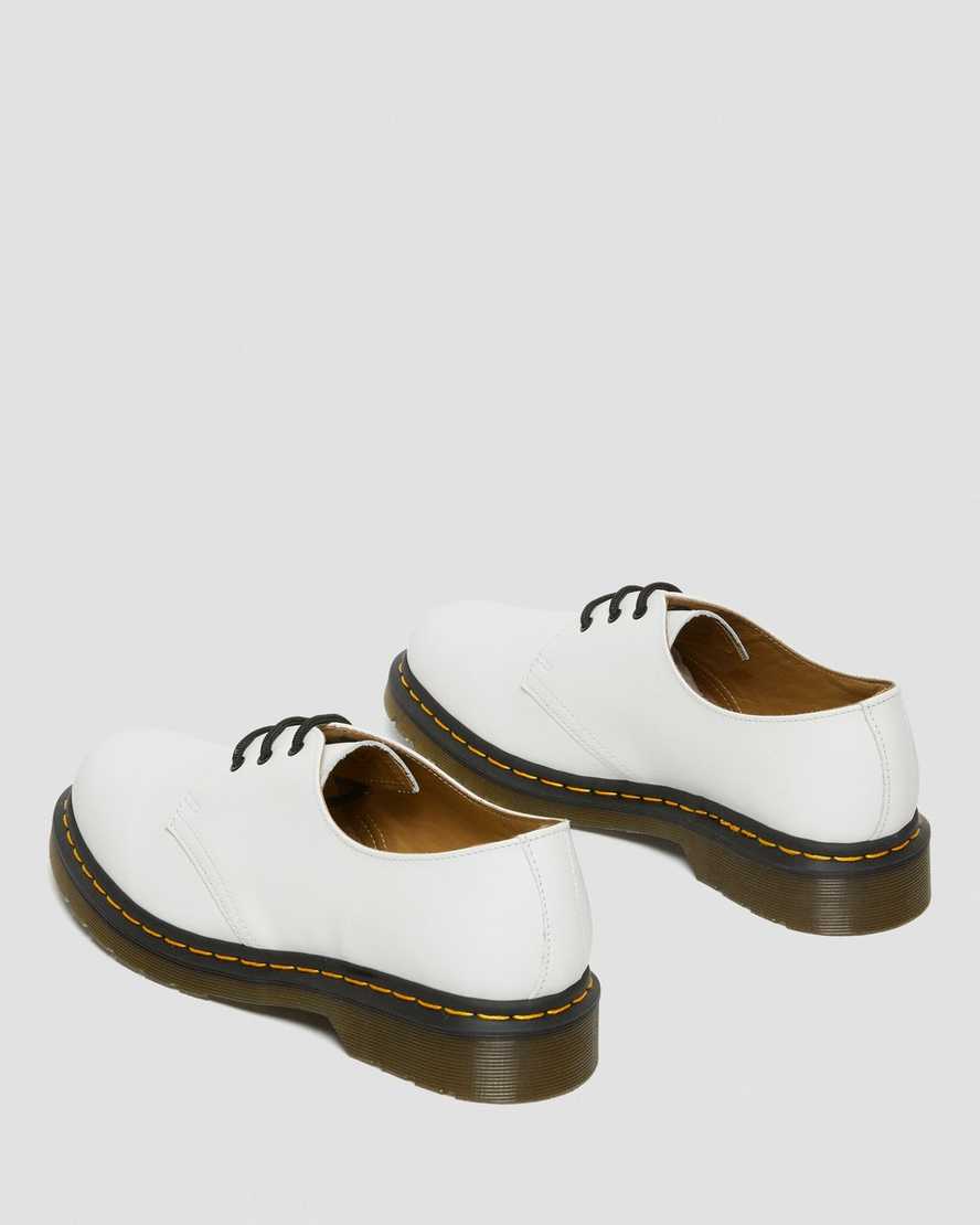 zapatos oxford blancos dr martens 1461 smooth para mujer