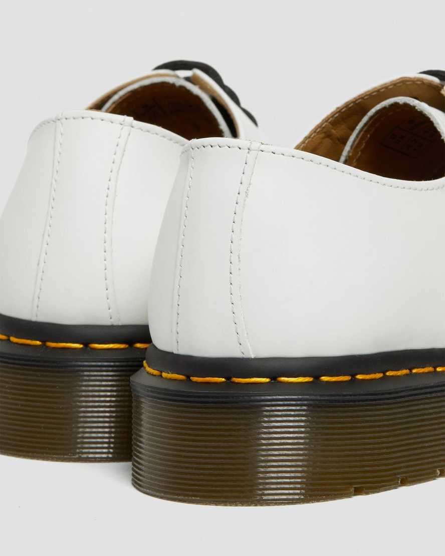 zapatos oxford blancos dr martens 1461 smooth para mujer
