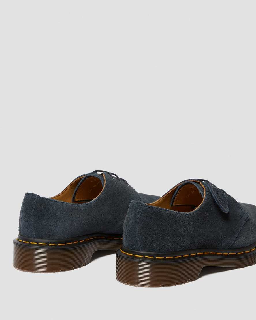 zapatos oxford dr martens 1461 para mujer color azul marino fabricados en inglaterra