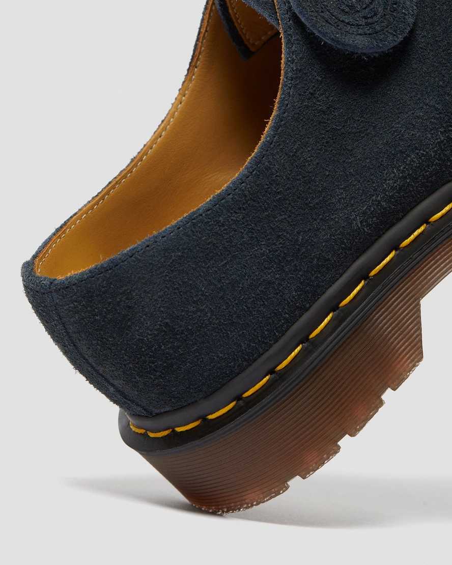 zapatos oxford dr martens 1461 para mujer color azul marino fabricados en inglaterra