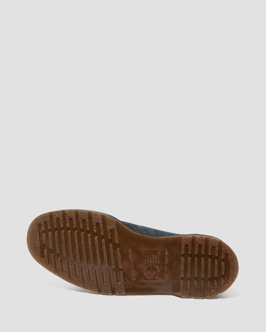 zapatos oxford dr martens 1461 para mujer color azul marino fabricados en inglaterra