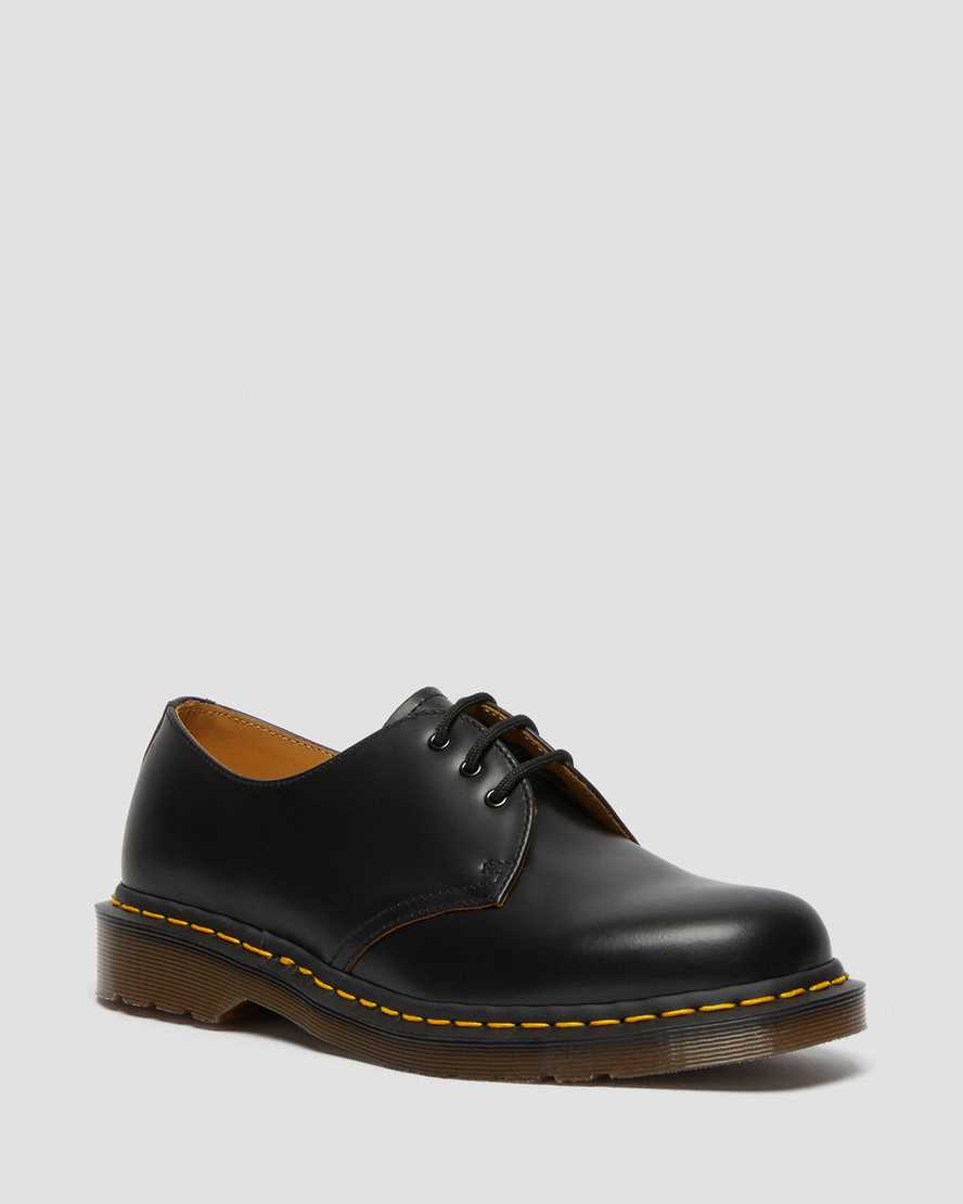 zapatos oxford negros dr martens 1461 vintage para mujer fabricados en inglaterra