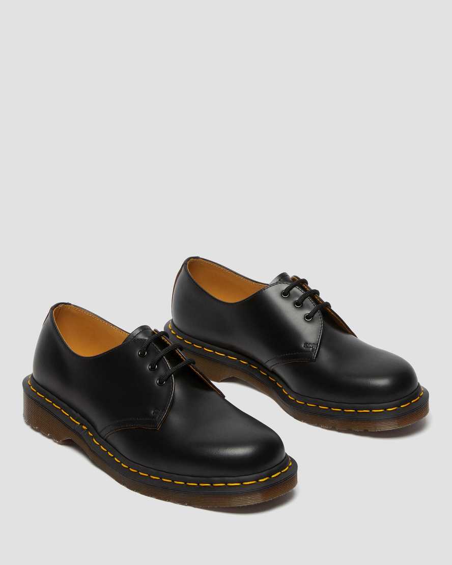 zapatos oxford negros dr martens 1461 vintage para mujer fabricados en inglaterra